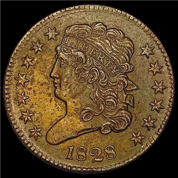 1828 Classic Head Half Cent UNCIRCULATED
