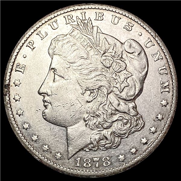 1878-CC Morgan Silver Dollar CLOSELY UNCIRCULATED