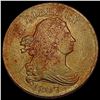 Image 1 : 1807 Draped Bust Half Cent NICELY CIRCULATED