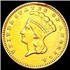 Image 1 : 1873 Rare Gold Dollar CLOSELY UNCIRCULATED
