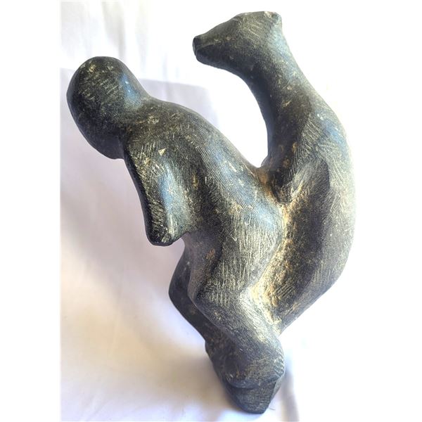 Mark Allikiswa Man and Bear A