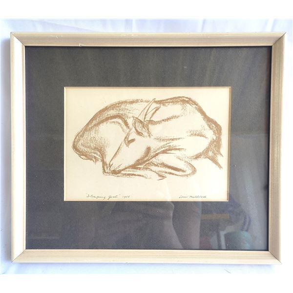 Louis Muhlstock, Sleeping Goat A