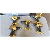 Image 1 : LOT OF DEWALT 20V DRILLS, NO BATTERIES