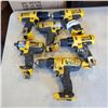 Image 1 : LOT OF 12V DEWALT DRILLS, NO BATTERIES