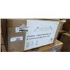 Image 2 : CASE OF 18 4" SQUARE PANEL LIGHT