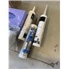 Image 2 : GREASE MONKEY GLOVES, 3M SCRUBBIES, DROP SHEET AND 3 TUBES OF CAULKING