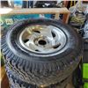 Image 2 : SET OF FOUR TIRES, 285/70/R17, FORD FIVE BOLT