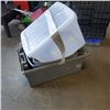 Image 2 : LOT OF PLASTIC TOTES