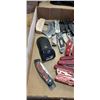 Image 2 : TRAY OF ASSORTED KNIVES AND POCKET KNIVES, SWISS, SOG, GERBER ETC