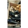 Image 2 : LOT OF 7 PAIRS OF HIGH HEEL SHOES AND BOOTS, ASSORTED SIZES AND ASSORTED AMAZON RETUN ITEMS