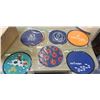 Image 2 : BOX OF COLLECTIBLE WIRE FRISBEES
