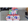 Image 1 : TWO NEW BALLOON PUMPS WITH ASSORTED BALLOONS