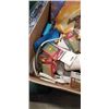 Image 2 : BOX OF GLUE STICKS, COSTUME AND MORE
