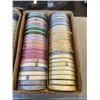 Image 2 : 3 TRAYS OF ASSORTED RIBBON, VARIOUS SIZES AND COLORS