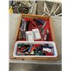 Image 1 : TRAY OF ASSORTED KNIVES, LIGHTERS, DEFENCE KEYCHAINS ETC