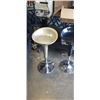 Image 2 : THREE HEIGHT ADJUSTABLE BAR STOOLS