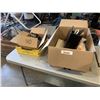 Image 1 : 2 BOXES OF OFFICE SUPPLIES