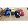 Image 2 : COLLECTIBLE SHOT GLASSES AND 4 DIE CAST CARS
