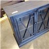 Image 2 : GLASS FRONT 3 DOOR CABINET