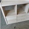 Image 2 : IKEA KALLAX SHELF WITH CUPBOARD DOORS