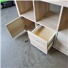 Image 3 : IKEA KALLAX SHELF WITH CUPBOARD DOORS