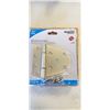 Image 2 : 10 NEW HEAVY DUTY GATE HINGES, SATIN NICKEL