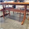 Image 8 : TEAK KITCHEN TABLE WITH 2 SLATS, 4 CHAIRS, MADE IN DENMARK