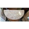 Image 2 : MARBLE TOP HALL TABLE