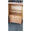 Image 2 : PINE STORAGE CABINET