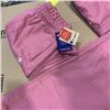 Image 2 : NEW PINK CHAMPION SWEATPANTS, SIZE LARGE