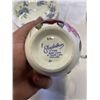 Image 8 : 5 ASSORTED TEA CUPS AND SAUCERS - TUSCAN, ELIZABETHAN, ADDERLEY, QUEENANNE, ROYAL STAFFORD