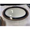 Image 2 : 11 PIECES NIKKO COMPANY JAPAN OLYMPUS CHINA - PLATES, SERVING BOWL, AND GRAVY DISH