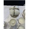 Image 8 : 32 PIECES ENGLISH MAKE CHINA - TEACUPS AND PLATES