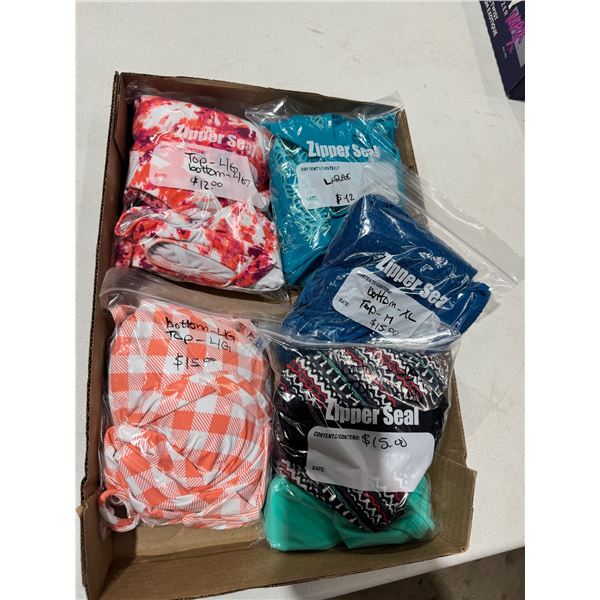 Assorted bathing suits