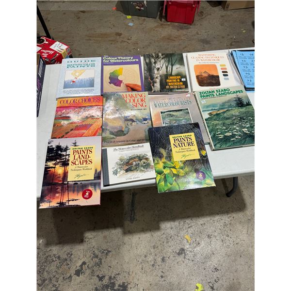 Watercolor techniques books