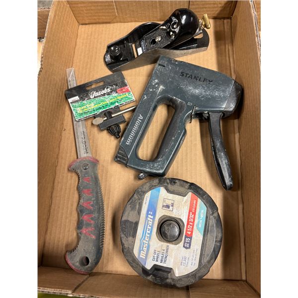 Stanley stapler, Master cut off wheels quick key for drill Stanley planer