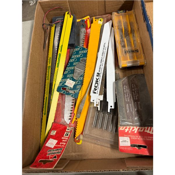 Assorted sawblades