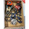 Image 1 : Tape measure chalk line clamps