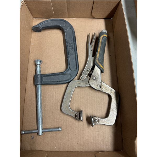 Bessey clamp and vice grip clamp
