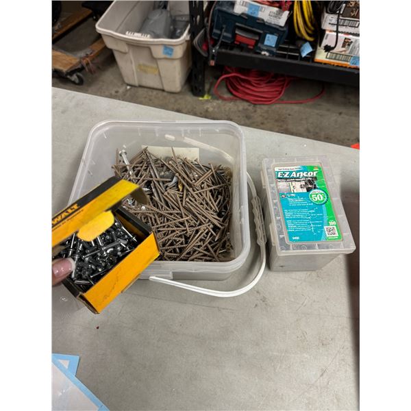 Assorted screws