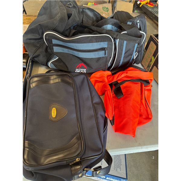 Duffel bag and other bags