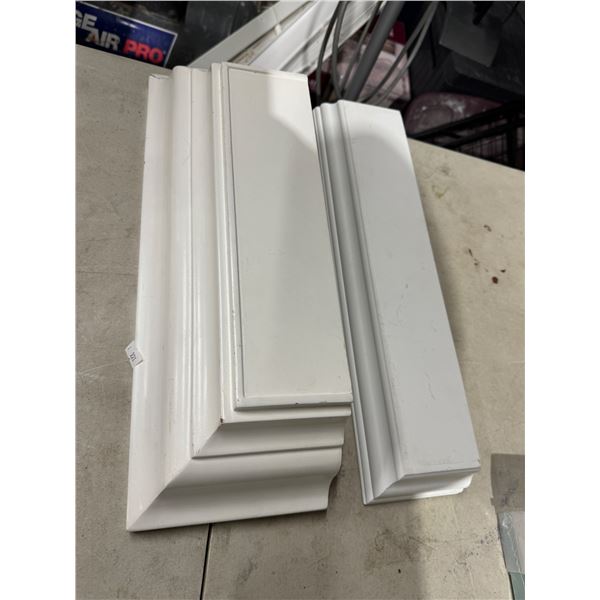 Wall shelves