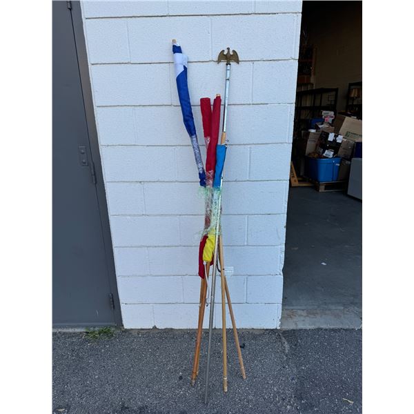 Assorted flags