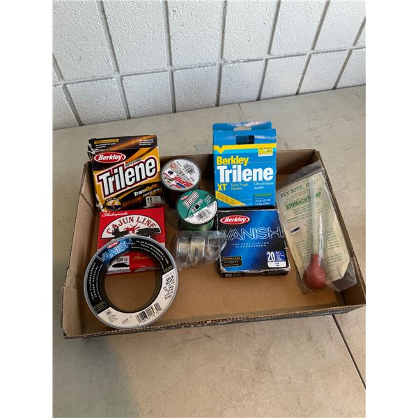 Fishing line, etc.