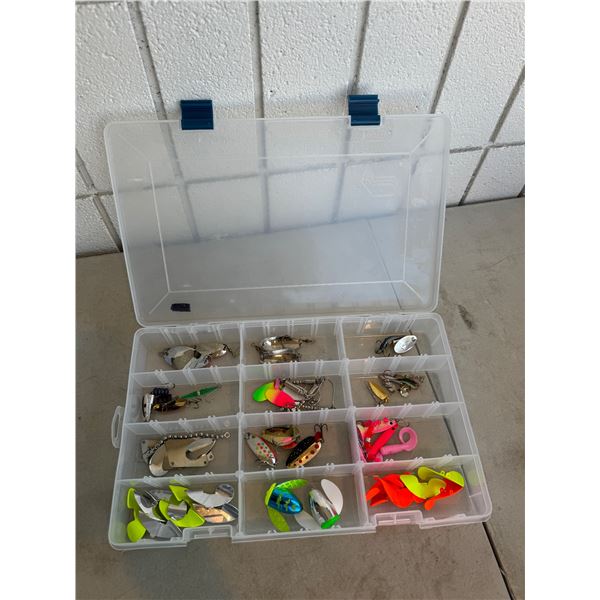Fishhooks in case