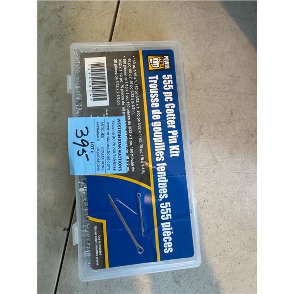 Cotter pin kit