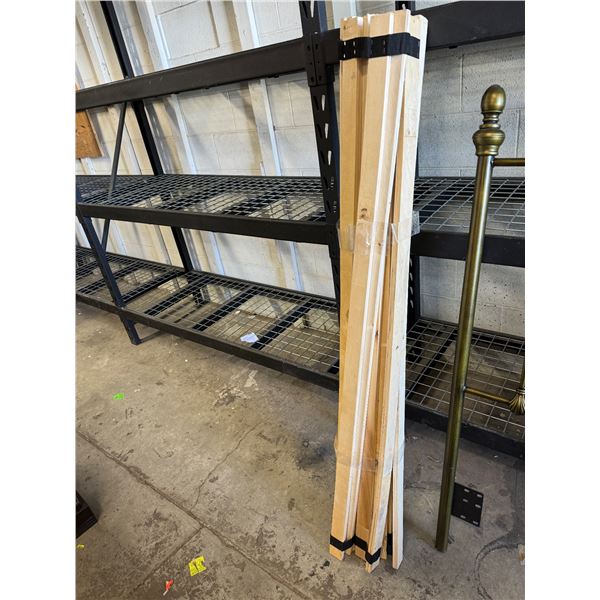 Wood bed slats