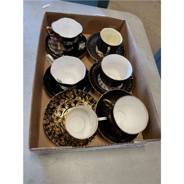 Tea cups and saucers