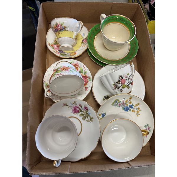 Tea cups and saucers