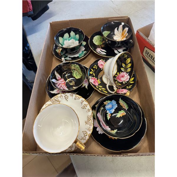 Tea cups and saucers